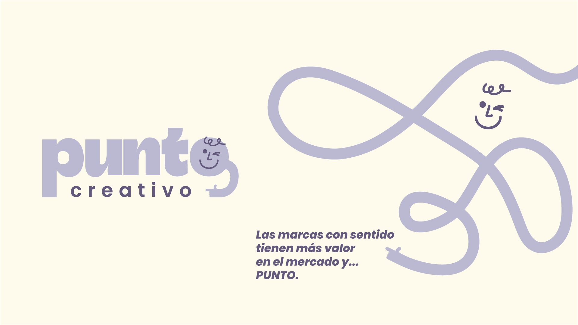 Logo punto y tag line
